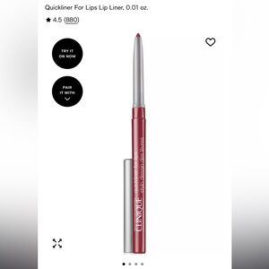New! CLINIQUE Quickliner Lips Intense Cosmo
